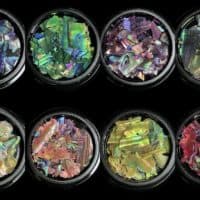 Magpie beauty nail art shells lead