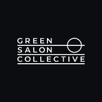 Green salon collective logo black 200